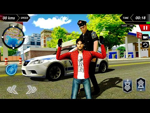 Police Crime Simulator 2021 - City Police Officer Patrol Duty #5 - Android Gameplay