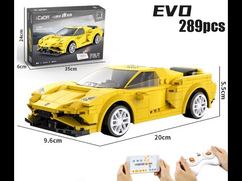 CaDA - Evo Race Car - con Bluetooth
