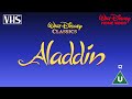 Opening To Aladdin UK VHS 1994