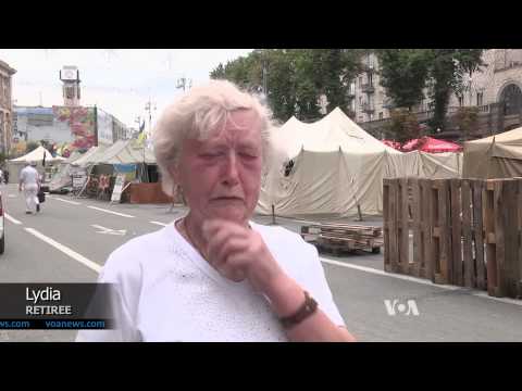 Anger and Sadness in Kyiv, as Rhetoric Rises