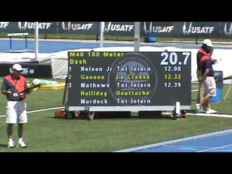 USA Masters Outdoor Nationals 2016 - M40 100M