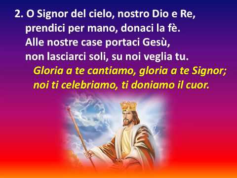 106  AL SIGNOR DEL CIELO,CRISTO GESU'