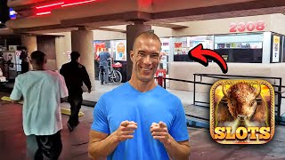 Winning Money in a Ghetto Vegas Gas Station