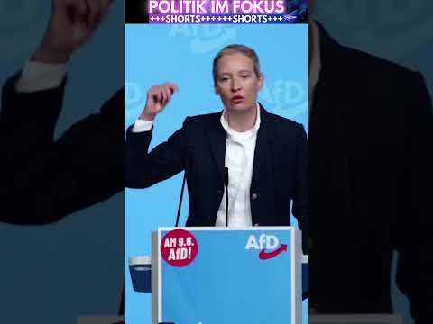 😮 What's going on at the schools❓ Alice Weidel AfD #afd #trafficlightgovernment #germany