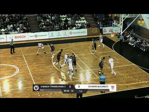 LNBM MOZZART 2022-2023: U-BT Cluj-Napoca - Rapid București (SEMIFINALS, Game 2)