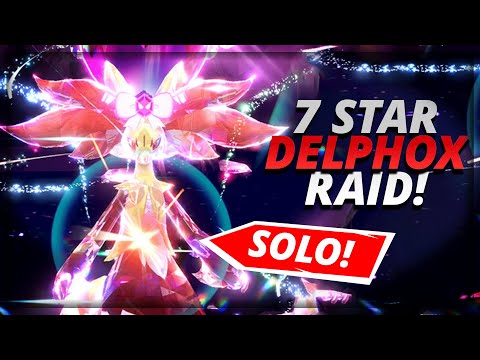 How to SOLO 7 Star DELPHOX Tera Raid EASY in Scarlet and Violet