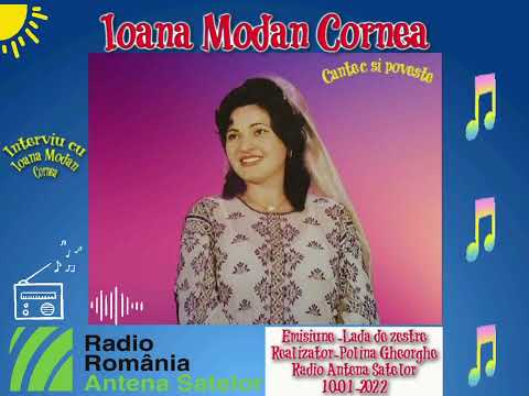 Ioana Modan Cornea Interviu Radio Antena Satelor Cântec și poveste 2022