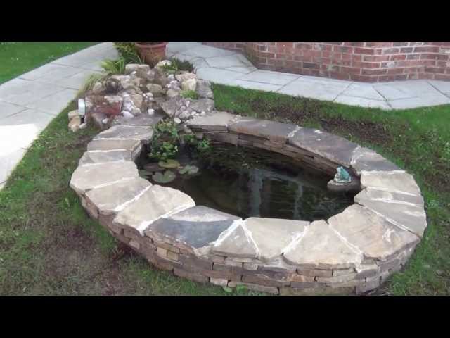 Small Fish Pond and Cascade by Pondguru