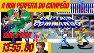 CAMPEÃO DE SPEED RUN-  CAPTAIN COMMANDO  (2026)