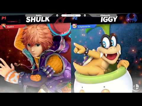 Super Smash Bros. Ultimate:  Bakko (Shulk) V GVS | Clipboards (Bowser Jr.) - Synthesis Online 72