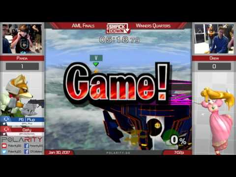 AML 3 Finals - Drew (Peach) vs Panda (Fox) - Winners Quarters