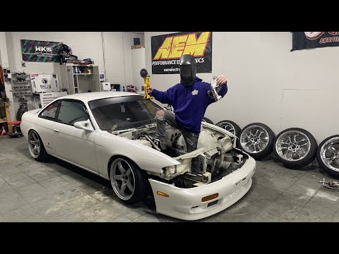 Disassembling My Silvias Engine Bay! Ant Gets Stuck in a Coffin..Rare Vintage BMX bike collection!