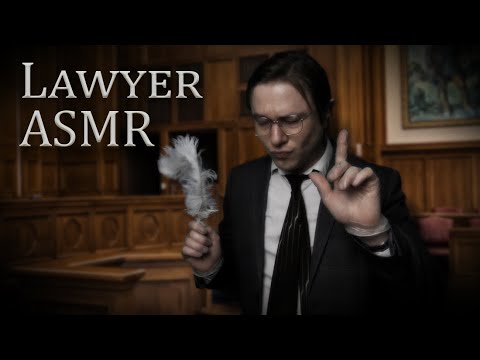 Lawyer ASMR - Ridiculous Closing Statement w/ Tapping Sounds, Feather Stroking, and (warning) a Gun
