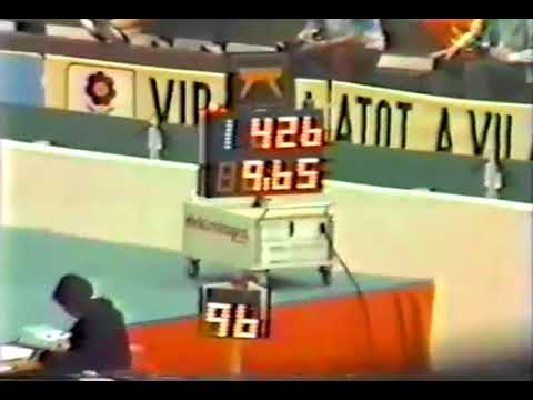 3rd T GDR Astrid Heese V   1983 World Gymnastics Championships 9 650