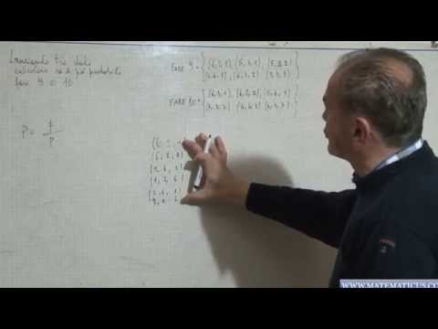 Probability in rolling three dice, solved exercise