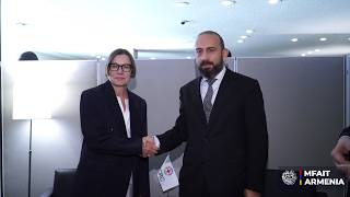 Հայաստանի ԱԳՄԱ նախարարի և Կարմիր խաչի միջազգային կոմիտեի նախագահի հանդիպումը