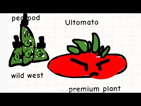 Ultomato and pea pod