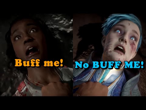 Top tier and Bottom tier! Mk11 Kombat League set, Frost vs Jacqui