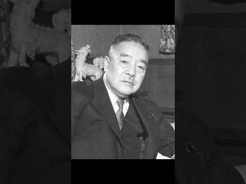 英米語学科 緒方竹虎　日本のジャーナリスト.政治家  早稲田大学　第2次近衛内閣期の新体制準備委員として新体制運動に積極的に関与
