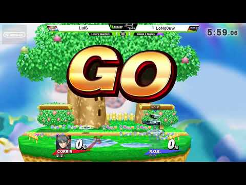 CCExSV - eR | LoNg0uw (ROB) Vs. LuiS (Corrin) - Losers Quarters - Smash 4 Singles