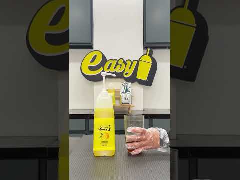 Lemon Iced Tea using Easy Lemon Flavored Syrup