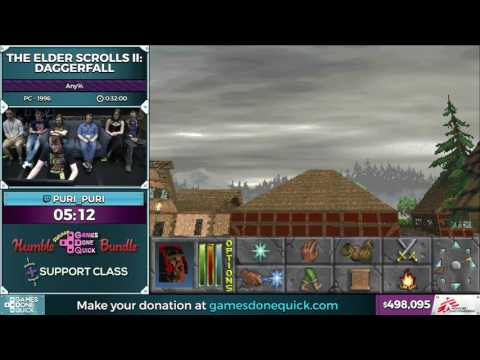 The Elder Scrolls II: Daggerfall by Puri_Puri in 0:30:19 - SGDQ2016 - Part 122