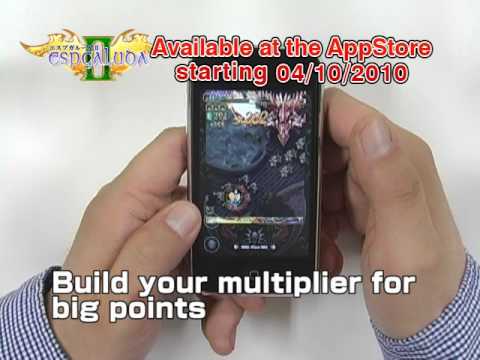 ESPGALUDA II for iPhone/iPod touch Gameplay Video(en)