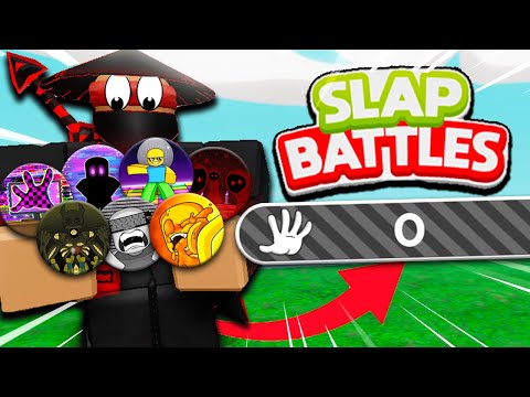Obtaining 40 Gloves With 0 SLAPS!😱 - Slap Battles Roblox