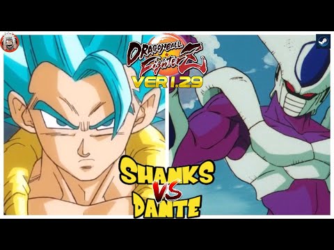 DBFZ Dante vs Shanks - Amazing fights - Ver 1.29