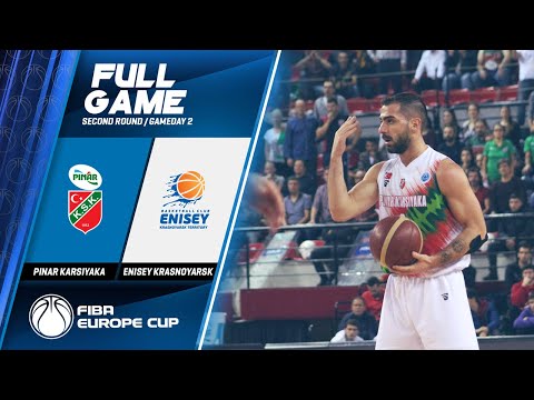 Pinar Karsiyaka v Enisey Krasnoyarsk - Full Game - FIBA Europe Cup 2019-20