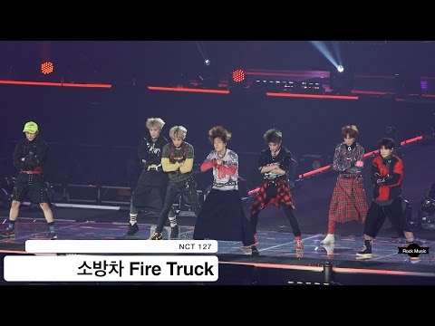 NCT 127[4K 직캠]소방차 Fire Truck@20160907 Rock Music