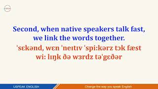 BÀI ĐỌC GIỌNG NGƯỜI BẢN XỨ - HOW TO IMPROVE YOUR ENGLISH LISTENING