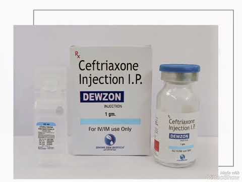 Ceftriaxone 1gm Injection