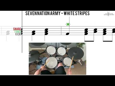 How to Play 🥁    Seven Nation Army   White Stripes