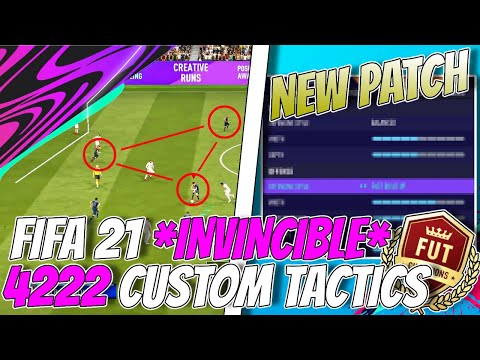 FIFA 21 *POST PATCH * 30-0 TOP 100 BEST PRO 4222 WIDE CUSTOM TACTICS - FIFA 21 ULTIMATE TEAM