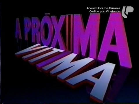 (VHS) A PRÓXIMA VÍTIMA | Chamada da Reprise no Vale a Pena Ver de Novo (2000)