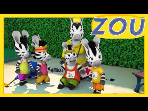 Zou en FranÃ§aisðLA DRÃLE DE COURSE ðââï¸ Dessins animÃ©s