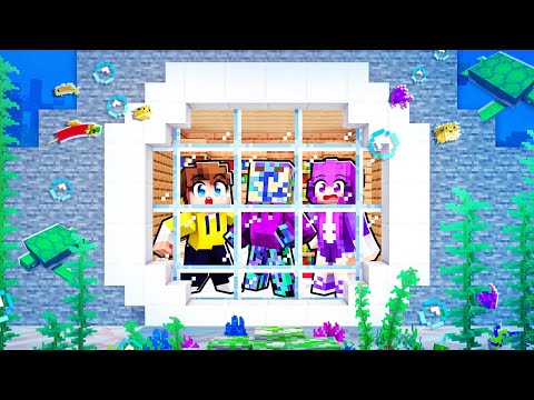 How To Build A Modern Underwater Secret Base in Minecraft