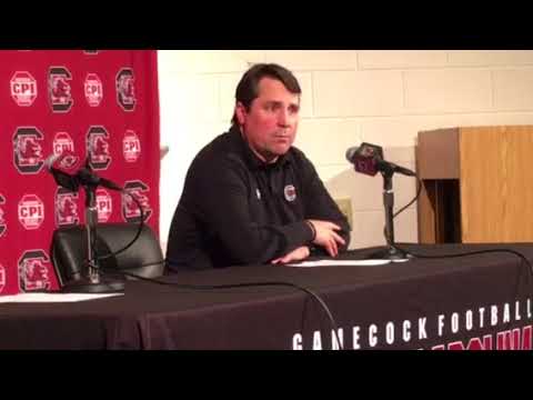 Will Muschamp after the Wofford win