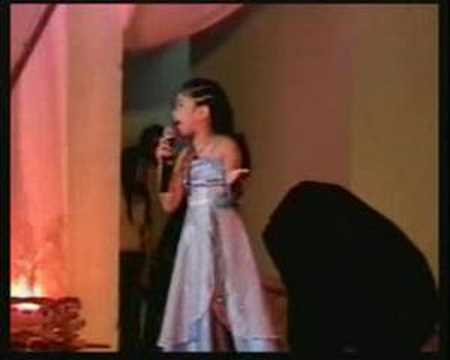 chelka during ms ormoc 2005 (come in out of the rain)