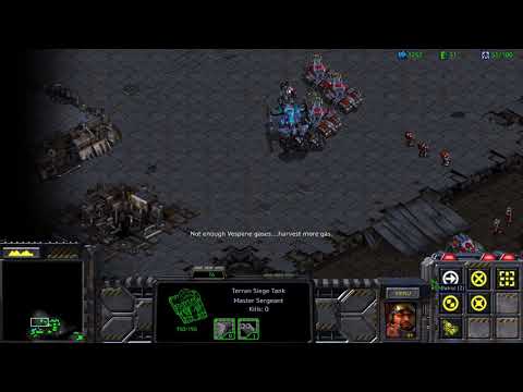 StarCraft: Remastered Campaign Terran 8 - The Big Push (No Commentary Walkthrough)