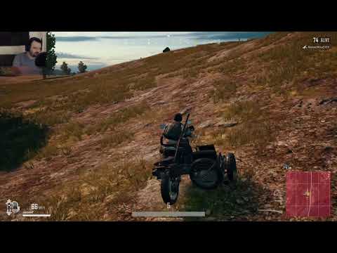 PlayerUnknown's Battlegrounds Jan. 4, 2018 pt9 - A Crazy Bike Ride