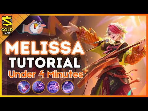 3-Minute Melissa Tutorial in the Gold Lane || (MLBB S35) 2025