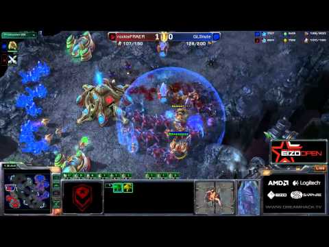 Dreamhack Winter 2012 - Day 2 BYOC Games - Snute(Z) vs Fraer(P)