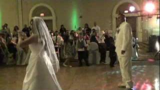 wedding first dance and surprise