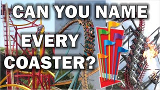 Can You Name EVERY Six Flags Coaster?