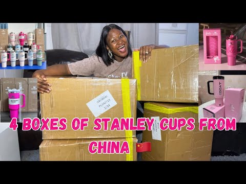 CHINA TO UK 🇬🇧 IMPORTATION | Unboxing Stanley Cups