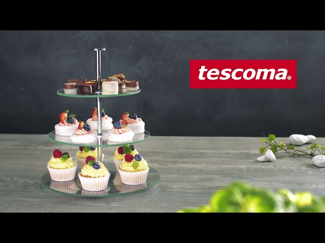 Video Teaser für 3-tier glass cake stand DELÍCIA