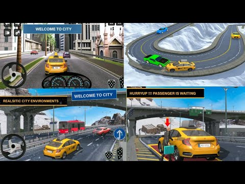 Grand Taxi Simulator  Modern Taxi Game 2020   Android Gameplay