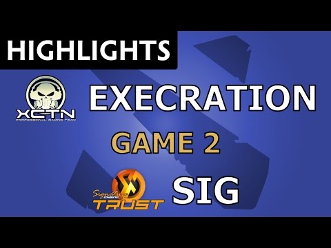 Execration vs Signature.Dota2 [Game 2] Mr. Cat Invitational - Dota Highlights
